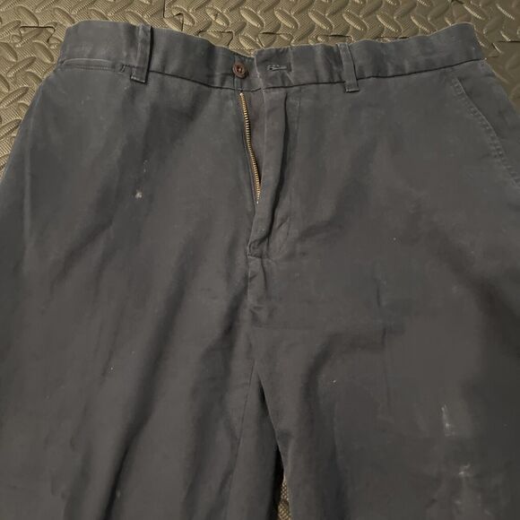 Rare Vtg Polo Ralph Lauren GOLF Stretch Classic Fit Men Pants 30x31 slacks navy - Picture 2 of 7